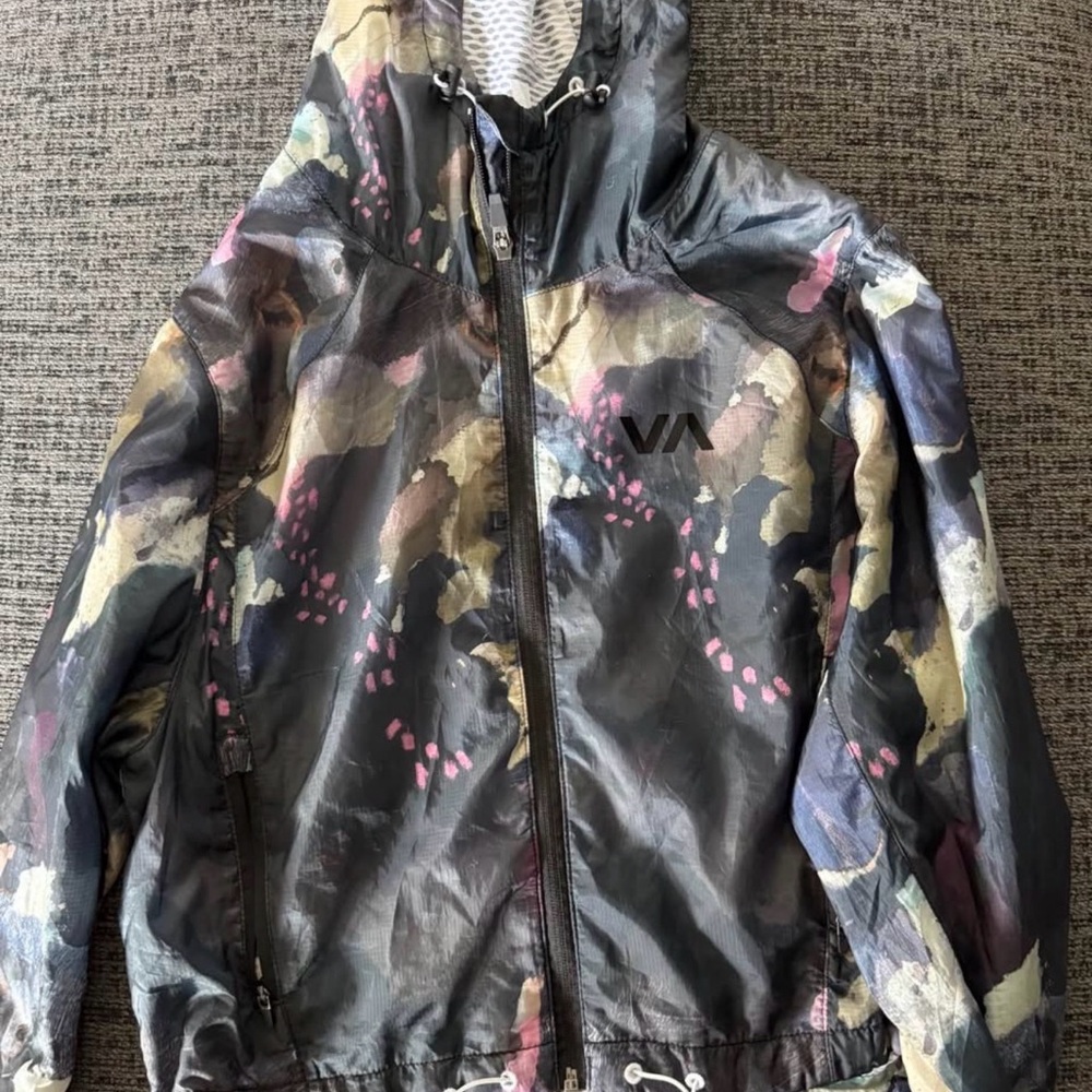 RVCA Multicolor Hooded Jacket